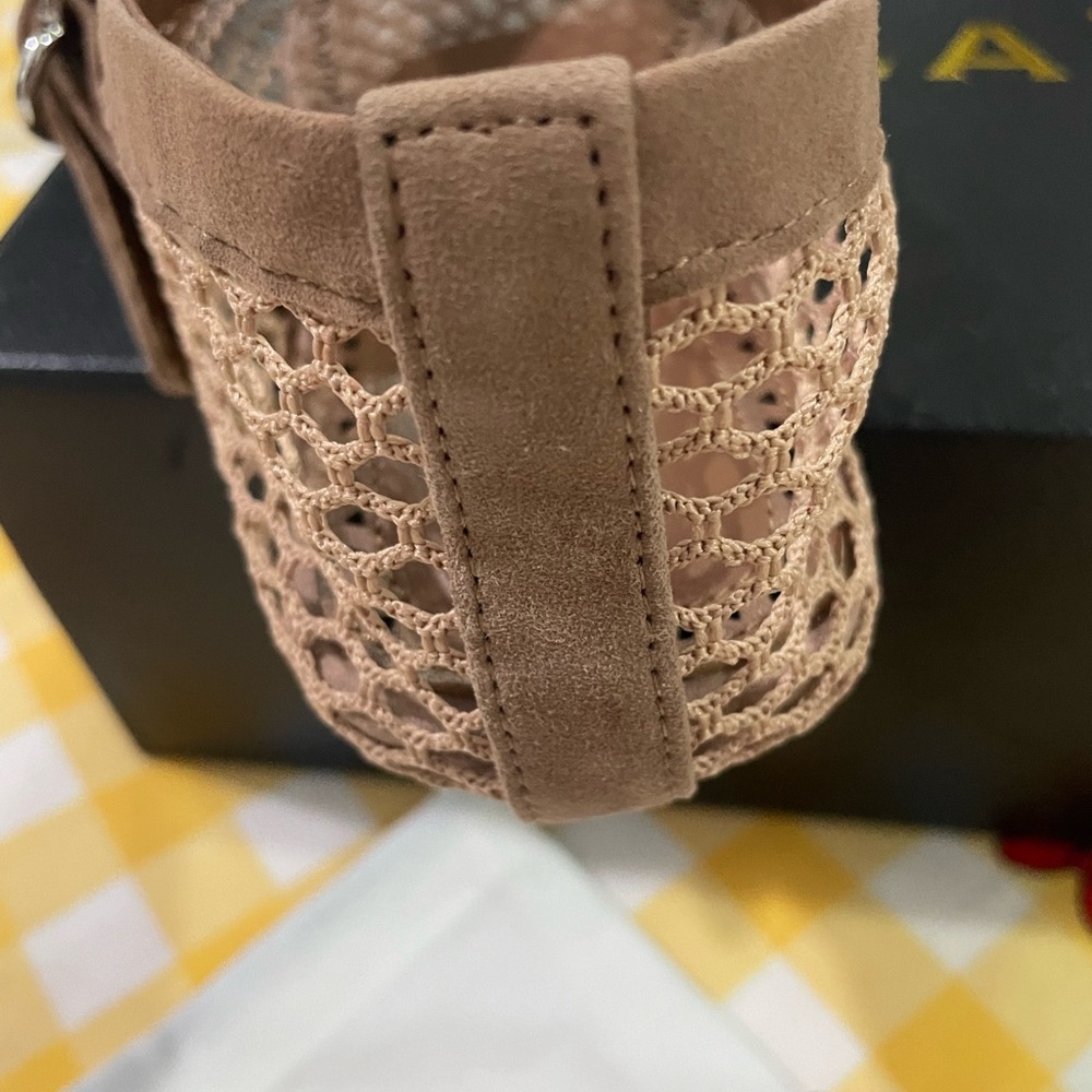 ALAIA Nude Mesh Mary Jane Flats - Picture 15 of 15